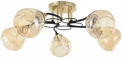 Потолочная люстра на штанге Arte Milano AMALFI 324106/5 FG+BK (220V)