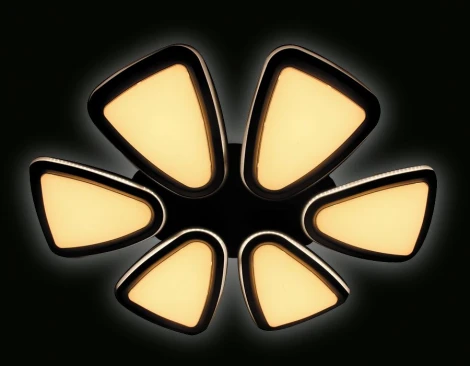Потолочная люстра Ambrella Orbital Granule FG1014/6 WH/SL 410W D1040*800