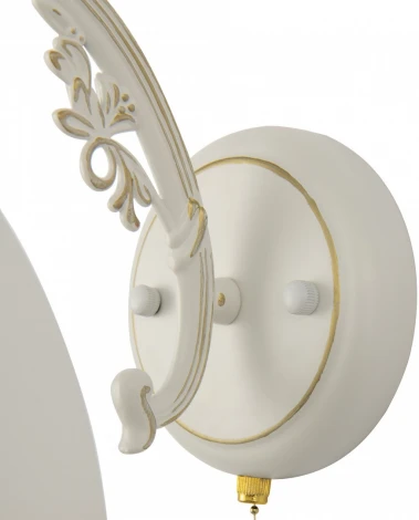 Бра с выключателем Arte Milano AM341837 341837/1W WT+G (220V)