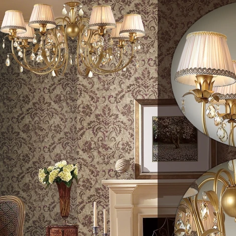 Подвесная люстра Odeon Light Carolla 3398/8