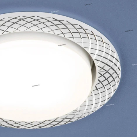 Встраиваемый точечный светильник Elektrostandard 1071 GX53 WH белый