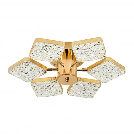 Потолочная люстра светодиодная с пультом с регулировкой цветовой температуры LED4U LED4U L8452-6