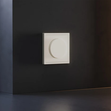 Накладка для светорегулятора поворотно-нажимного (хлопок) Voltum S70 VLS002013