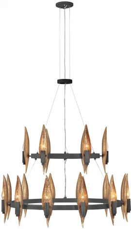 Подвесная люстра Natural Concepts Willow QN-WILLOW18-CBK