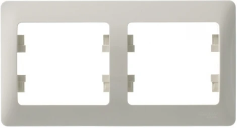 Рамка на 2 поста (бежевый) Systeme Electric GSL000202