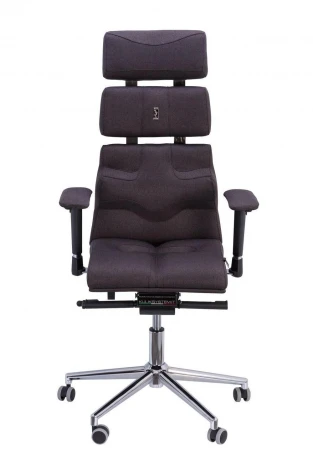 Эргономичное кресло Pyramid Kulik System Бежевая кожа