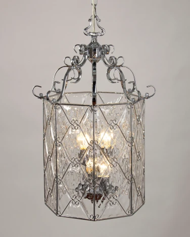 Подвесной светильник Abrasax 2130/4(clear) (220V, на цепи, круглые)