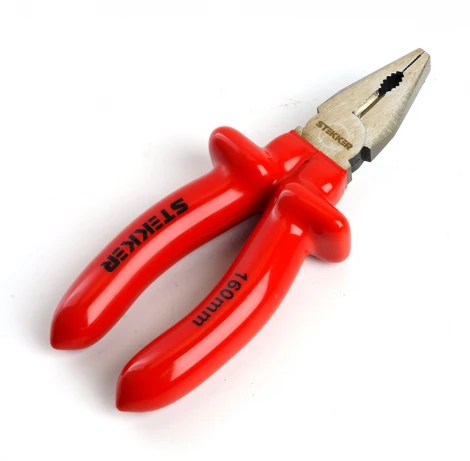 Плоскогубцы комбинированные диэлектрические Stekker 39776