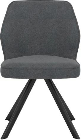Стул DikLine 233 поворотный NS13 GRAPHITE, ножки черные арт.00-00074668