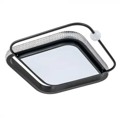 Потолочная люстра Arte Lamp Alsafi A2658PL-1BK (LED, 220V, пульт управления)