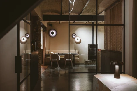 Настенный светильник светодиодный Ginger 60C черно-белое Marset A662-387 (094124)