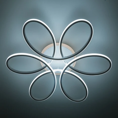 Потолочная люстра RGB Citilux Сезар Смарт CL233A170E (LED, 220V, умный дом - Алиса, Маруся, Сири, цветы)