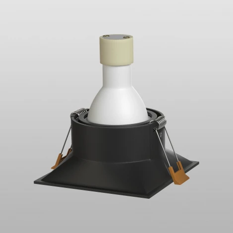 Светильник встраиваемый Elektrostandard Punto 25017/01 GU10 черный (220V)