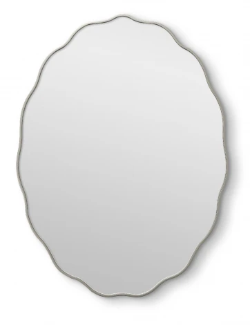 Fancy Oval Silver Зеркало в тонкой раме Smal Art-Zerkalo SM193SL 13833