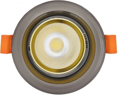 Встраиваемый светильник Lumina Deco Dalston LDC Y115 BK+GD (LED, 220V, круглые)