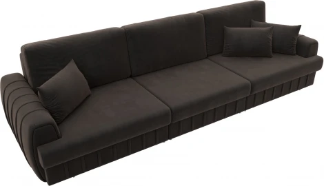 Диван прямой Лига-057 НПБ Лонг Лига Диванов (Велюр) арт.129243