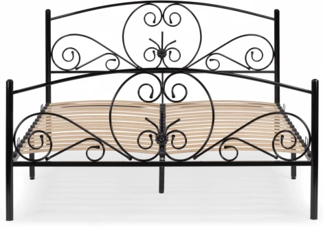 Кровать Woodville Нерика 180х200 черная