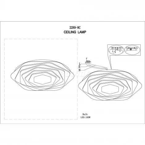 Потолочный светильник F-Promo Ledolution 2289-8C