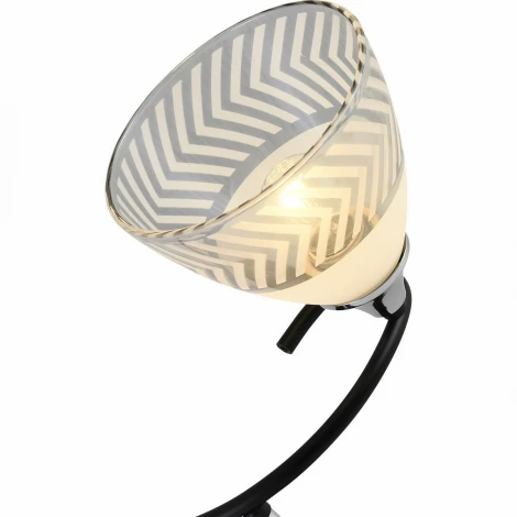 Потолочная люстра на штанге Reluce 11391-0.3-05B BK+CR (220V)