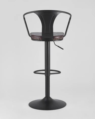 Стул барный Stool Group TOLIX ARMS SOFT черный матовый УТ000001296