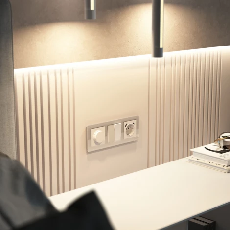 Диммер (айвори акрил) Werkel W1142043 (a064063)