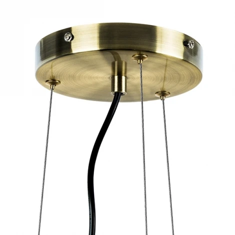 Подвесная люстра Lightstar Globo 815091 (220V, на тросе, шарики, молекулы)