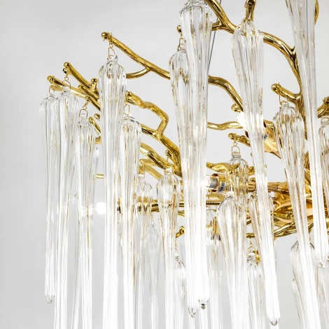 Подвесная люстра хрустальная Modelux MODESTYLE MS.2114.760 GD