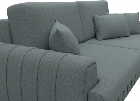 Диван прямой Лига-057 НПБ Лига Диванов (Рогожка) арт.129207