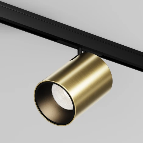 Трековый светильник магнитный 9Вт 24V Maytoni Focus Led TR187-1-9W3K-M-BBS (круглые)