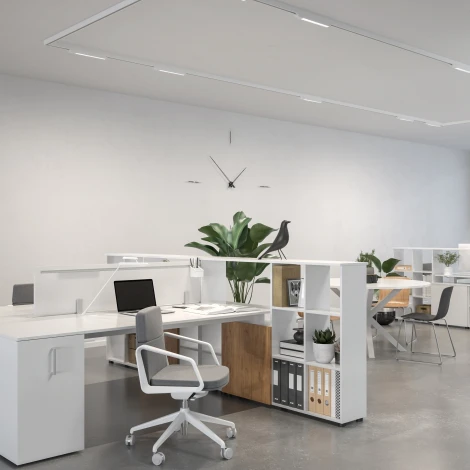 Трековый светильник Basis Unity 3000K 12Вт 110° (однофазный) Maytoni Technical TR000-1-12W3K-W (220V)