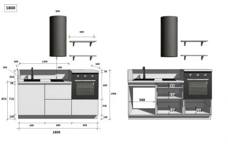 КГ 1800 Эмаль, Белый Арника РМ в.3 Арника 00-00285683