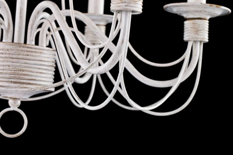 Подвесная люстра Freya Velia FR2046-PL-06-WG (220V, на цепи, подсвечник, свеча)