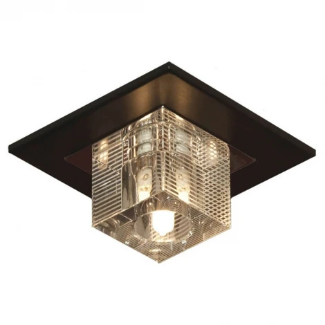 Встраиваемый точечный светильник Lussole Loft Notte Di Luna GRLSF-1300-01 (220V, куб, IP21)