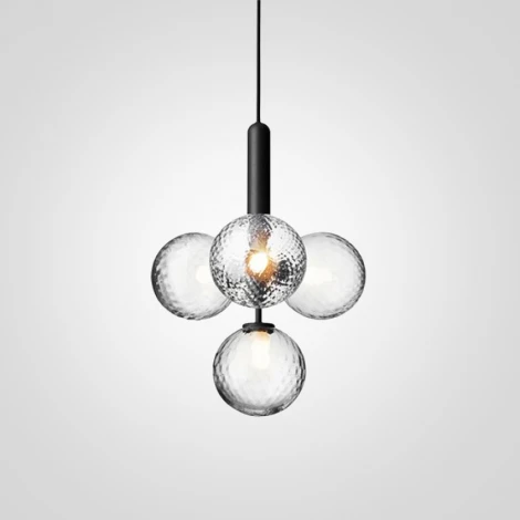 Подвесной светильник Raffin 4 Transparent Imperiumloft Raffin01 (177908-26) (220V, на проводе, шарики)