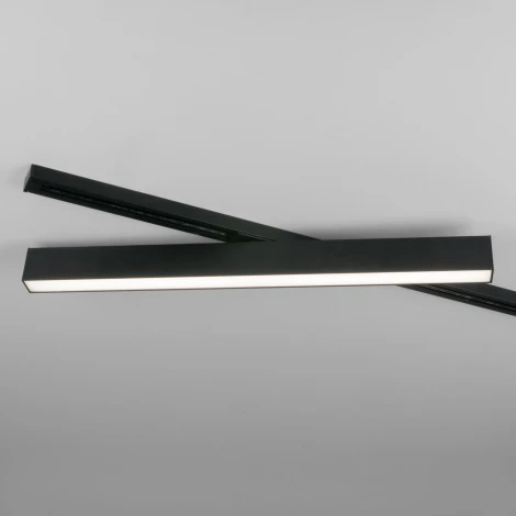 Трековый светильник Elektrostandard X-Line черный матовый 10W 4200K (LTB53) однофазный (LED, 220V)