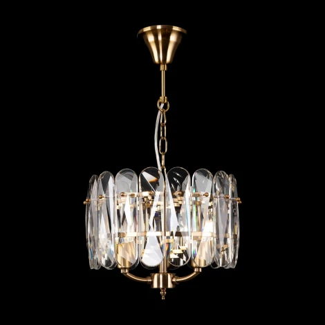 Подвесная люстра Maytoni Suite MOD122PL-03BS (220V, на цепи, круглые)