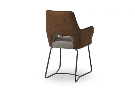 Стул DC2346R серый JHL275/коричневый ESF 5713