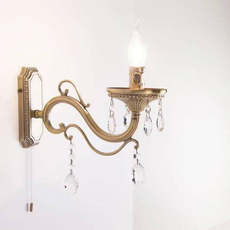 Бра Citilux Кармен CL404313 (220V, подвески, свеча)