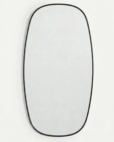 Ovo M Black Зеркало в тонкой раме Art-Zerkalo SM080BL 13989