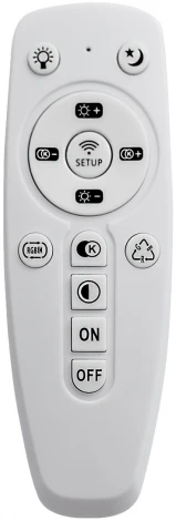 Настенно-потолочный светильник Sonex Vaka 3042/EL (регулировка яркости, LED, 220V, пульт управления, управление смартфоном, умный дом - LampSmart, круглые, IP43)