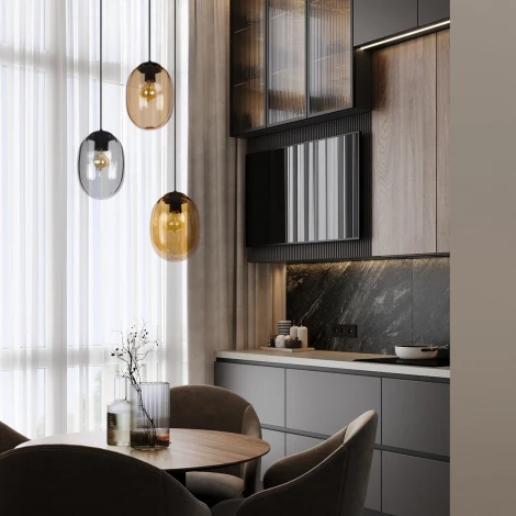 Подвесной светильник Loft It Bubble 10427 Smoke (220V, на проводе, круглые)