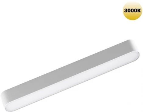 Трековый светильник Novotech Smal 359239 SHINO белый для низковольтного шинопровода IP20 LED 12W 48V 720Лм 3000К