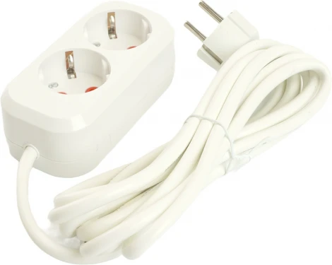 Удлинитель 2-х местный 3 метра с заземлением Stekker Home 49340