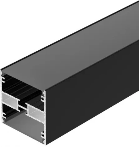 Профиль LINE-5050-DUAL-3000 ANOD BLACK (Arlight, Алюминий) 047487