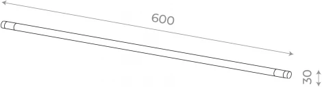 Модуль токоподводящий ST Luce Techno ST1653.419.00 Черный