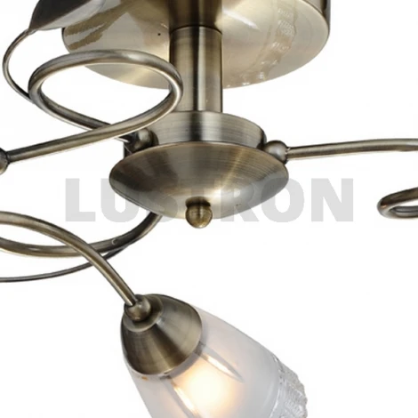 Потолочная люстра IDLamp Selveggiya 858/3PF-Oldbronze