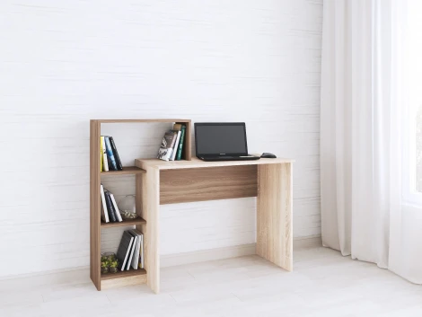 Стол компьютерный ТЭКС Квартет-2 , ясень шимо