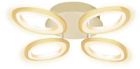 Потолочная люстра светодиодная с ДУ Ritter Monza 52391 8