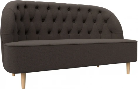 Кушетка Амиса (Коричневый/Рогожка) Лига Диванов арт.126026