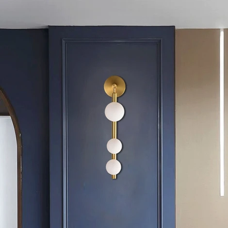 Настенный светильник Doll Gold By ImperiumLoft Doll01 (220V, шарики)